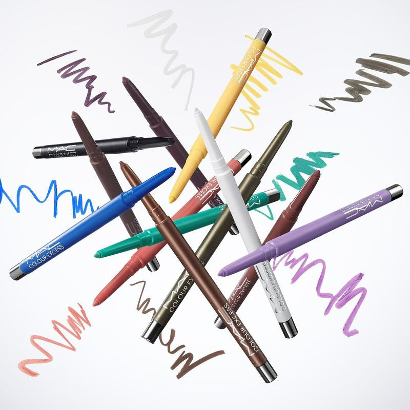 MAC Colour Excess Eye Liner: 24HR Longwear + Waterproof Gel Pencils