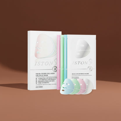 ISTON Deep Moisturizing Collagen Mask, Moisturizing Night Cream for All Skin Types - Improves Dullness, Anti-Aging, Soothes and Repairs Skinoothes