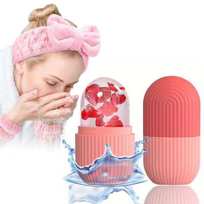 Ice Face Roller – Cooling Facial & Eye Massage Tool for Instant Skin Refresh
