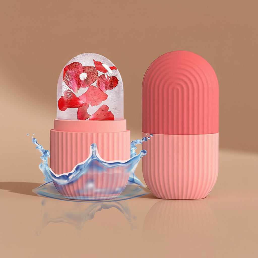 Ice Face Roller – Cooling Facial & Eye Massage Tool for Instant Skin Refresh