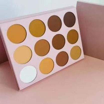 The 3-In-1 Powder Palette Contour Bronzer Makeup