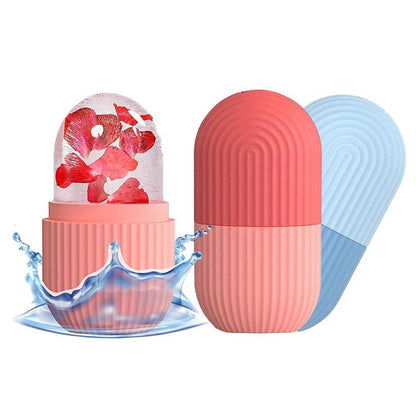 Ice Face Roller – Cooling Facial & Eye Massage Tool for Instant Skin Refresh