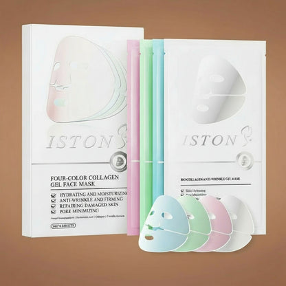 ISTON Deep Moisturizing Collagen Mask, Moisturizing Night Cream for All Skin Types - Improves Dullness, Anti-Aging, Soothes and Repairs Skinoothes