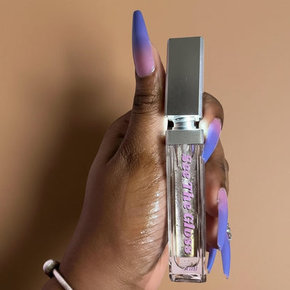 Viral Strawberry Lip Gloss with Light & Mirror – “See the Gloss” High-shine, sweet scent, and a built-in mirror with LED light for effortless touch-ups. Your lips, but glossier.