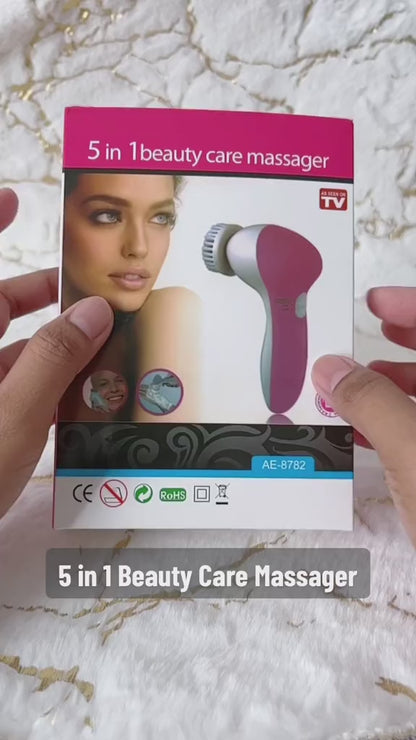 5-in-1 Electric Facial Cleansing Brush