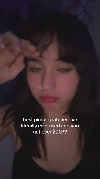 Cute Star Pimple Patches – Colorful Hydrocolloid Acne Stickers