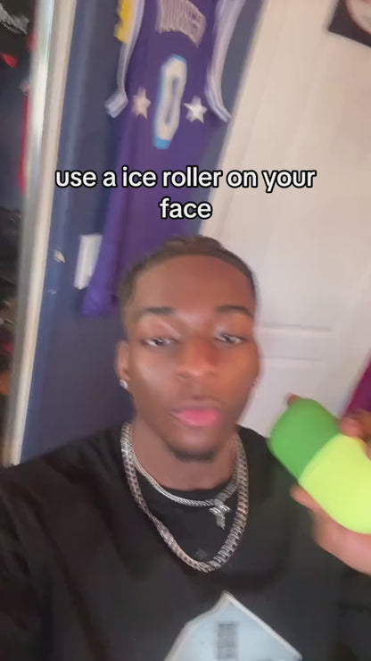 Ice Face Roller – Cooling Facial & Eye Massage Tool for Instant Skin Refresh