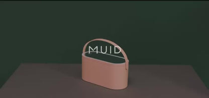 Glow On-The-Go: Stylish Travel Makeup Case with LED Light & Mirror